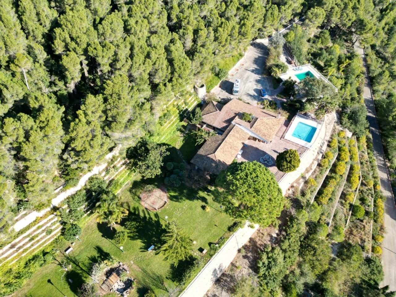 Villa Montgrau Llano de Gorra Bagian luar foto